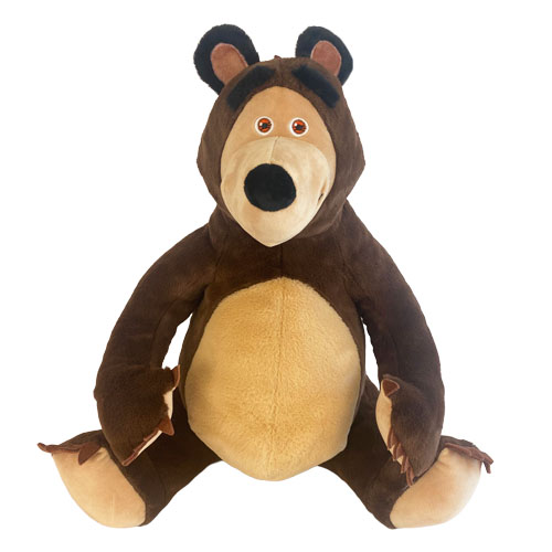 (Mis 7,5) MASHA E ORSO (Orso) Peluche seduto 58cm…x